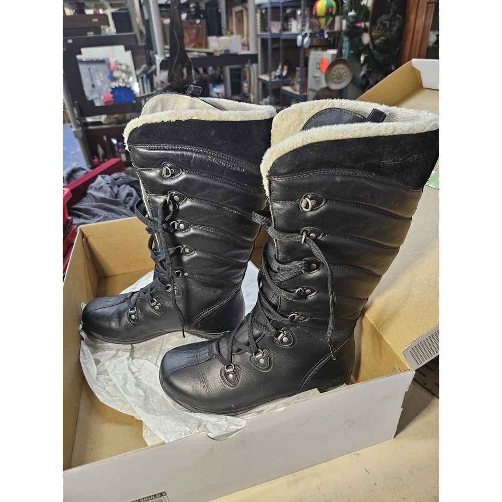 Pre-owned Helly Hansen SKULD 3 Women's Boots Faux Fur Lined Waterproof Size 7